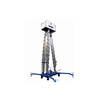 Ascenseur hydraulique en alliage d'aluminium à trois mâts CE ISO 16m