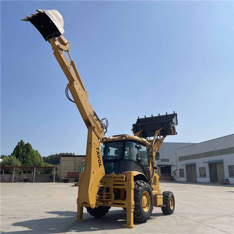 TAVOL 2,5 TON 4 IN 1 BEAUT DE BACKHOE LOCAGE WZ30-25 388 388H AVEC LES VENTES HOTS PRIX EN RUSSIE