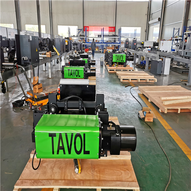 Palan électrique de pièce basse de conception européenne de 5 tonnes avec télécommande